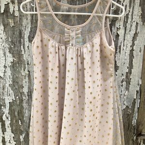Boutique flowy tank top